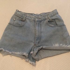 High waisted shorts